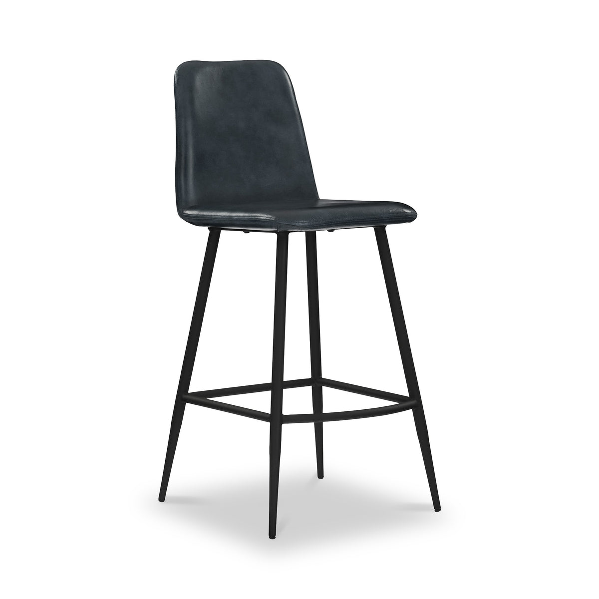 Ally Leather Stool from Roseland