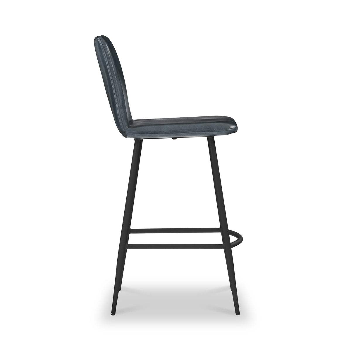 Ally Leather Stool from Roseland