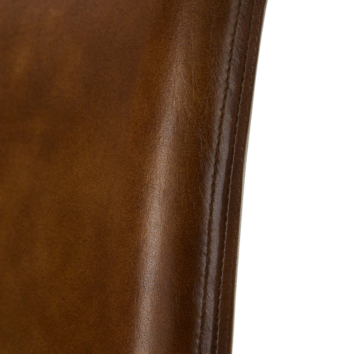 Ally Leather Stool from Roseland