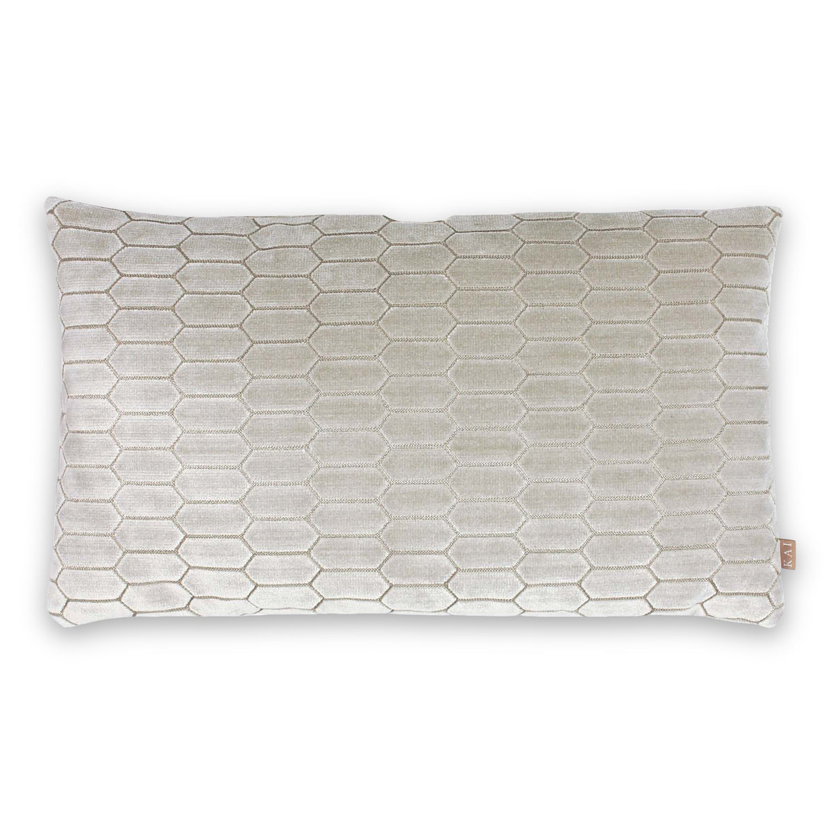 Kingsley Polyester Cushion | Pebble
