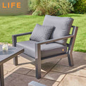 LIFE Timber Outdoor Lounge Set with Height Adjustable Table
