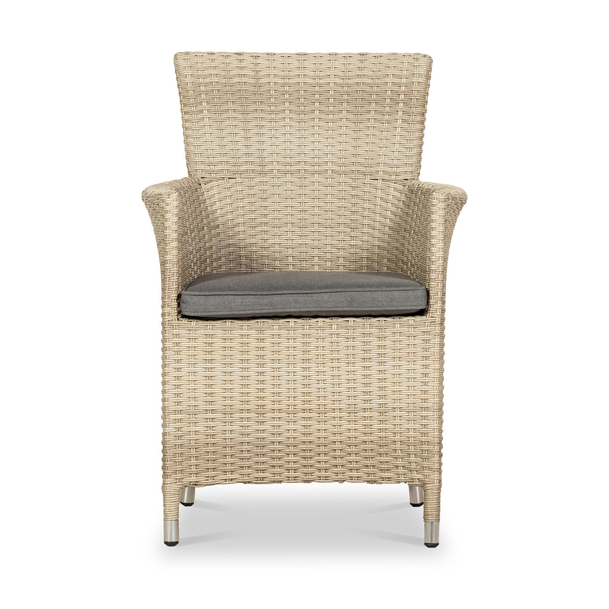 Lisbon 4 Seater Round Carver Dining Set