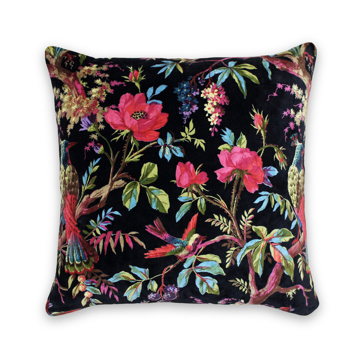 Leelo Polyester Cushion | Black | 50x50cm