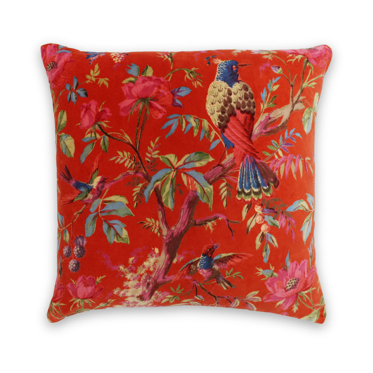 Leelo Polyester Cushion | Orange | 50x50cm