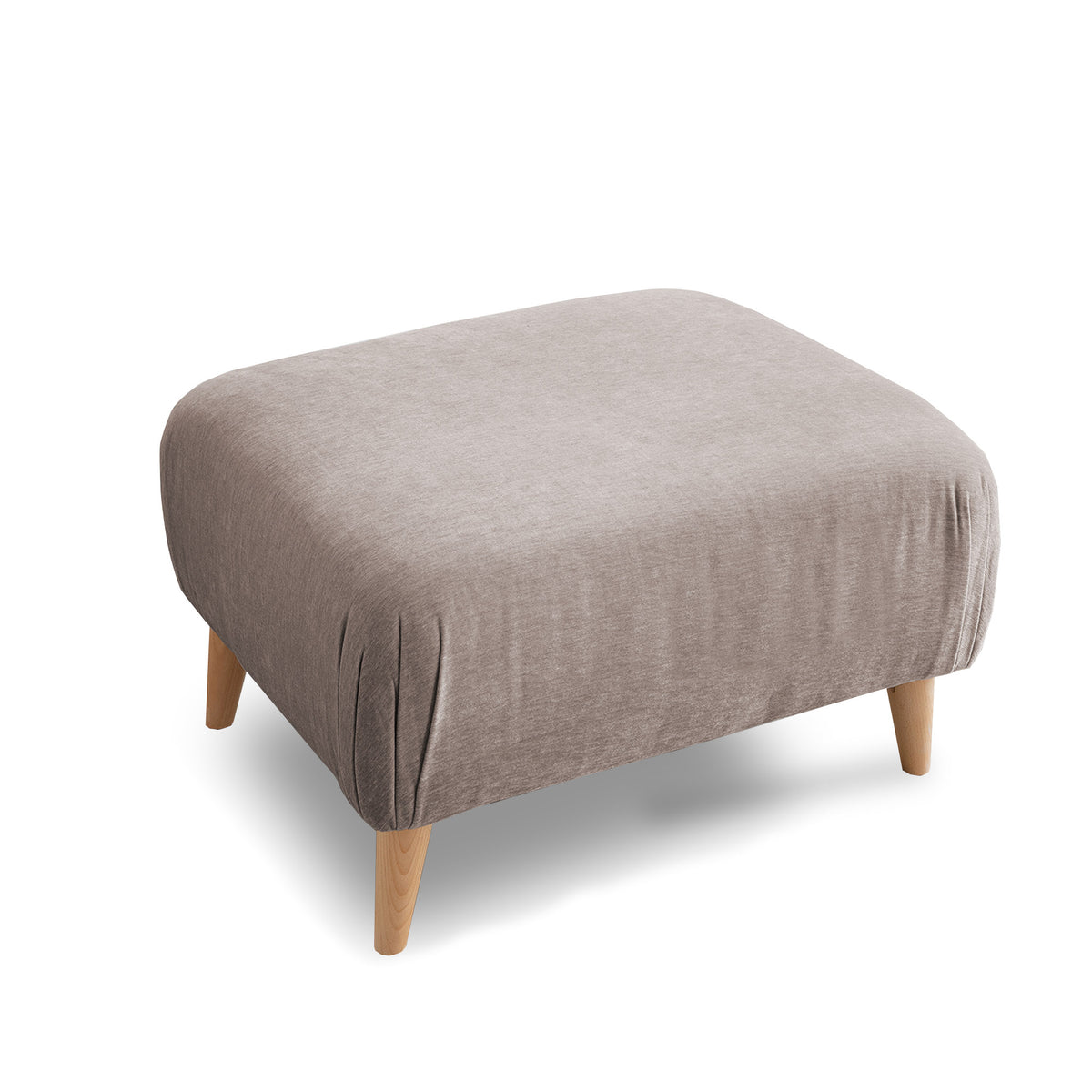 Rowen mink footstool from roseland