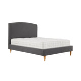 Liberty Charcoal Upholstered Linen Bed Frame