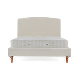 Liberty Natural Upholstered Linen Bed Frame front view
