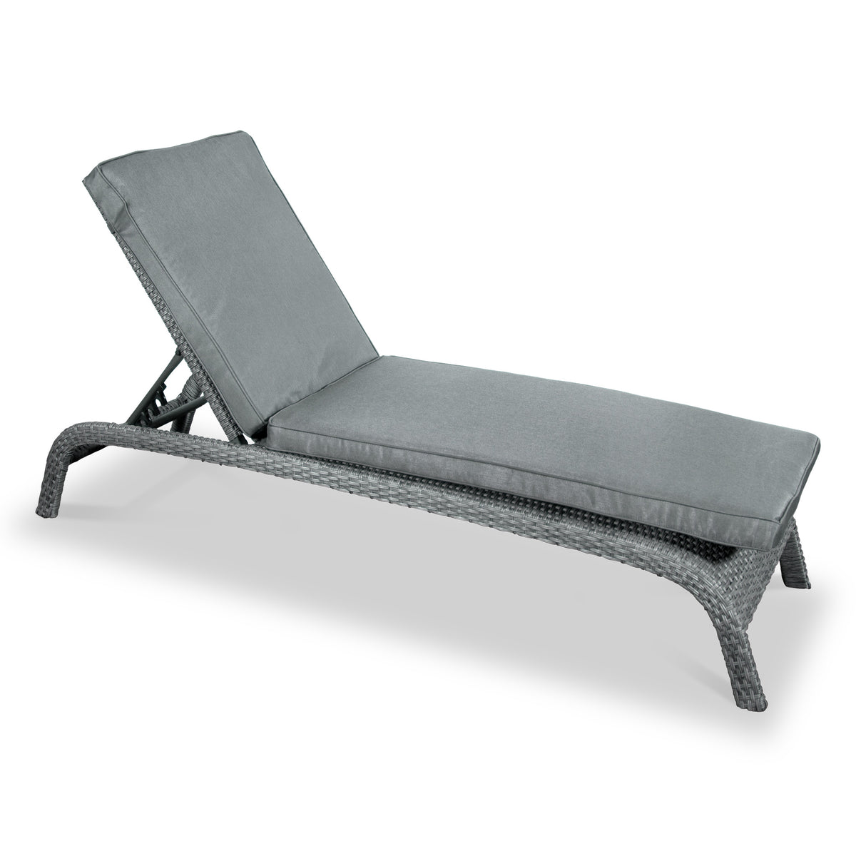Paris Rattan Multi Position Arched Sunlounger
