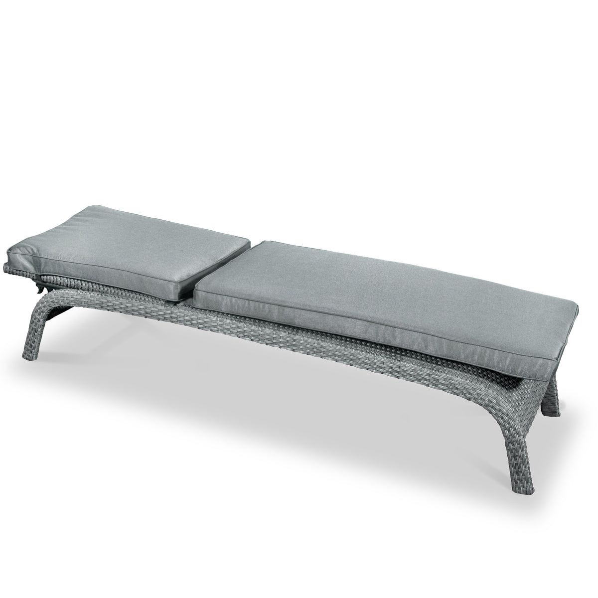 Paris Rattan Multi Position Arched Sunlounger