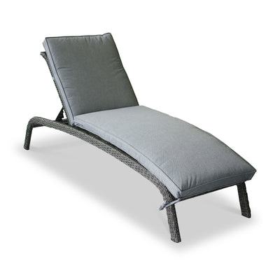 Paris Rattan Multi Position Arched Sunlounger