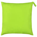 Wrap Plain Lime Green 70cm Outdoor Polyester Floor Cushion