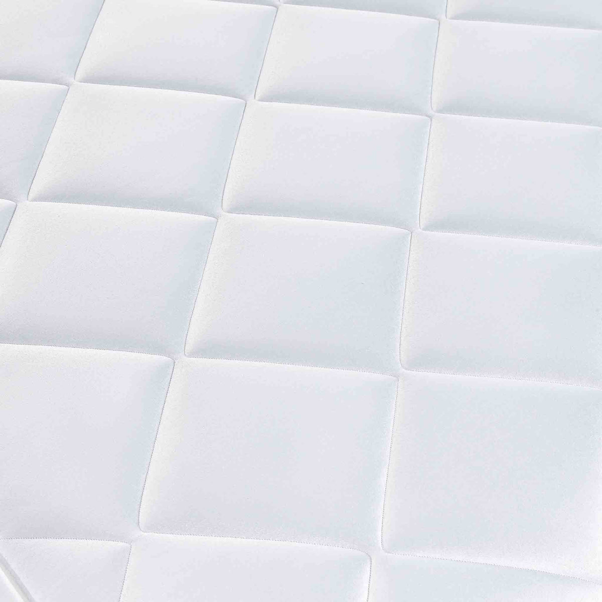 close up of Roseland Sleep Poppy Quilted Mattress  fabric