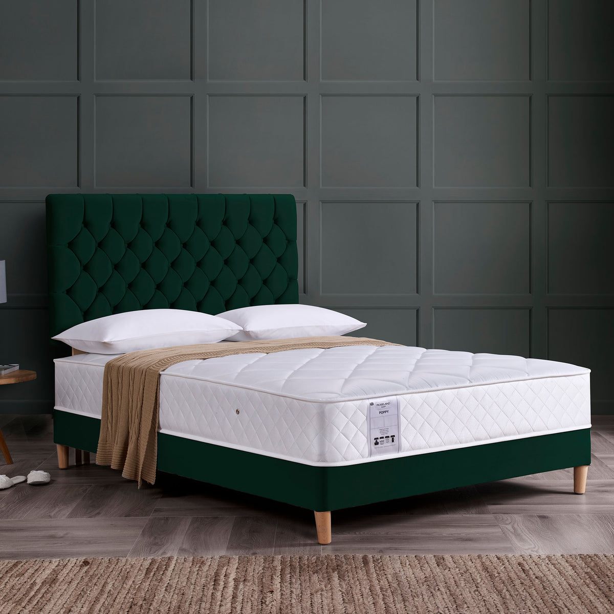 Poppy Quilted Mattress by Roseland Sleep lifestyle image