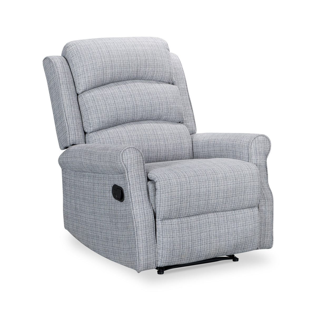 Edwin Grey Manual Recliner Chair from Roseland