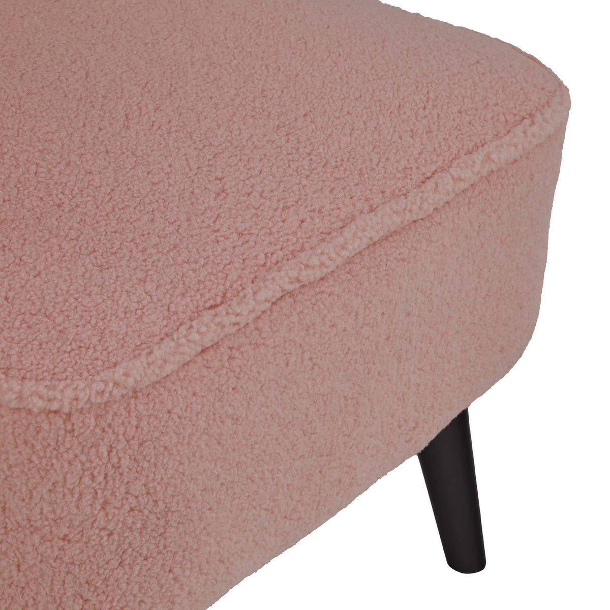 Malmesbury Teddy Accent Chair - Baby Pink