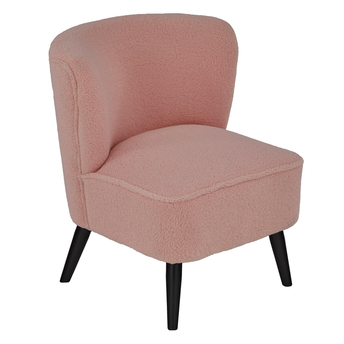 Malmesbury Teddy Accent Chair - Baby Pink