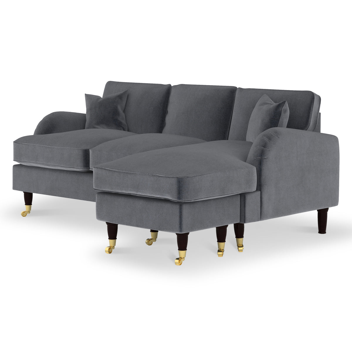 Hattie Velvet Chaise Sofa from Roseland