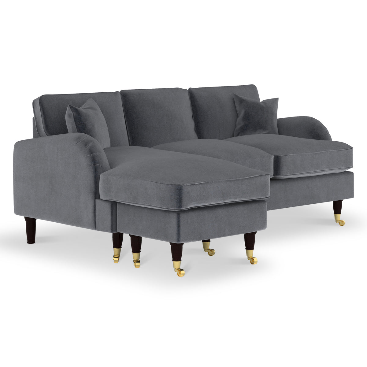 Hattie Velvet Chaise Sofa from Roseland