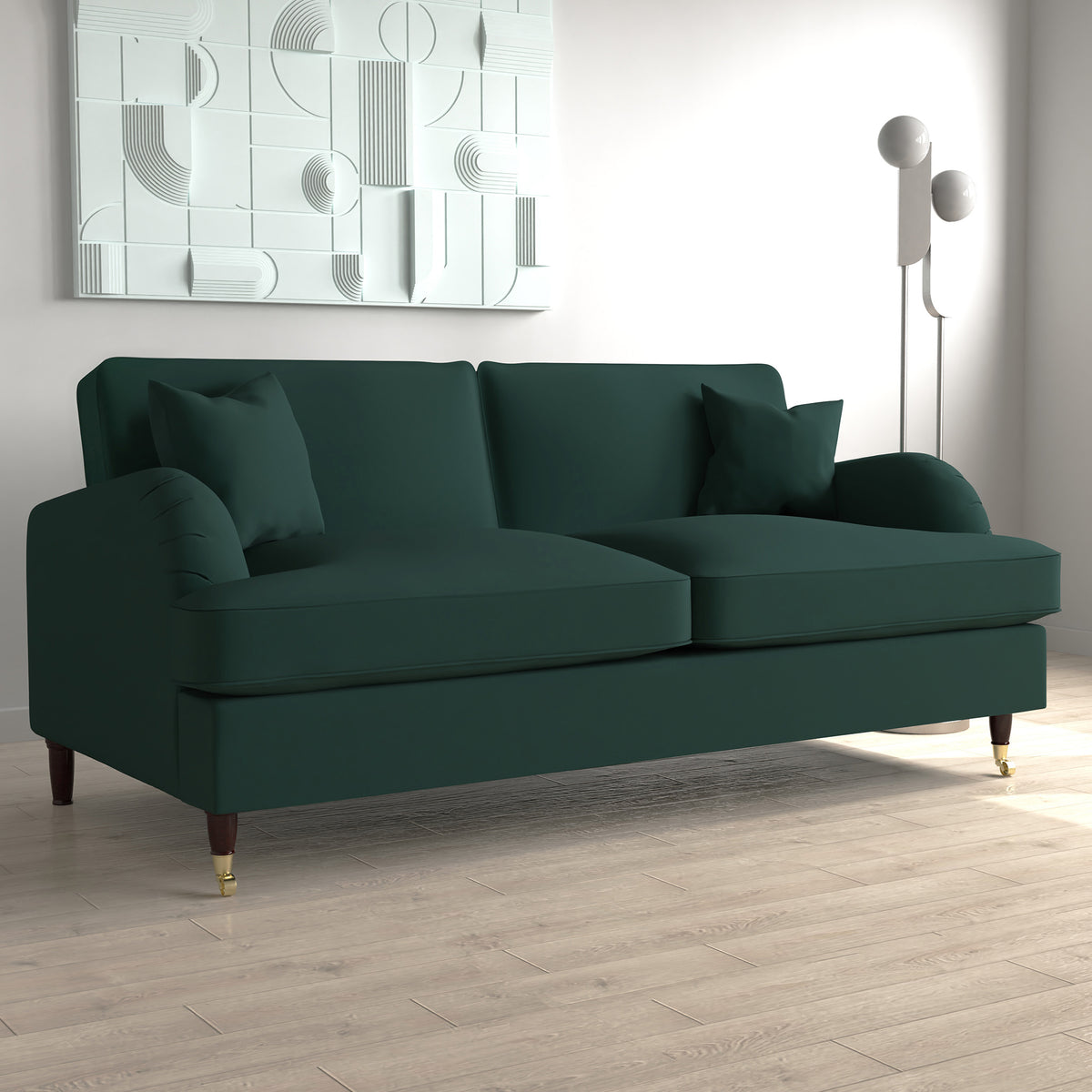 Hattie Velvet 3 Seater Sofa