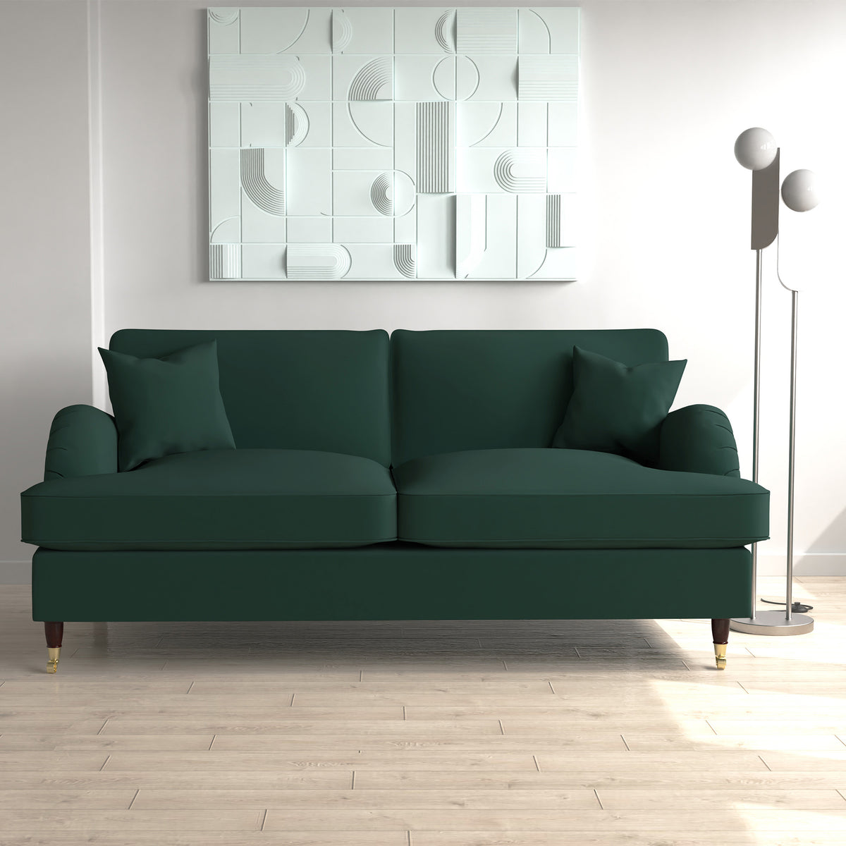 Hattie Velvet 3 Seater Sofa
