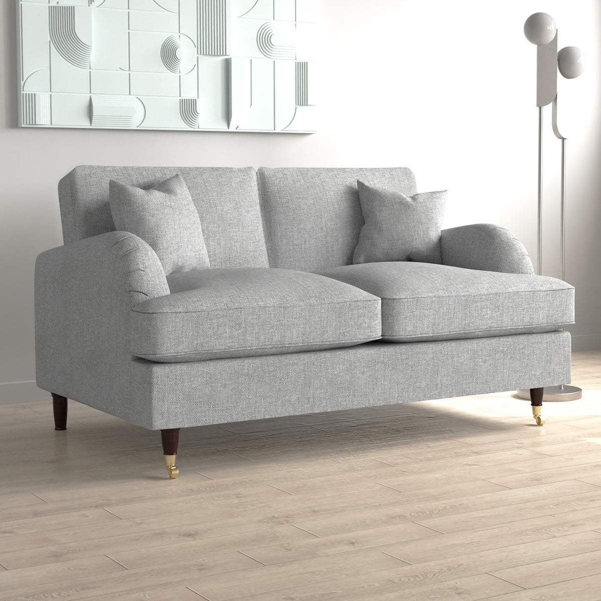 Prescott Herringbone 2 Seater Sofa