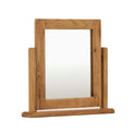 Zelah Oak Vanity Mirror by Roseland Furniture