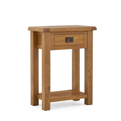 Zelah Oak Telephone Table