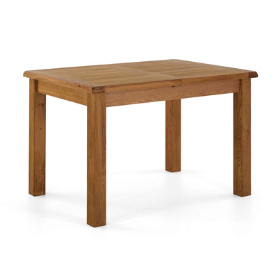 Zelah Oak 120-165cm Extending Dining Table