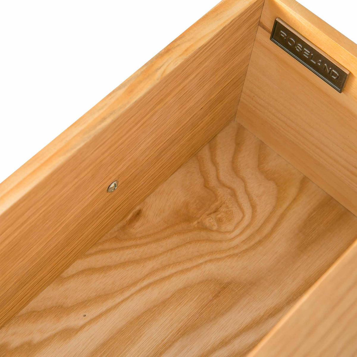 close up of internal drawer