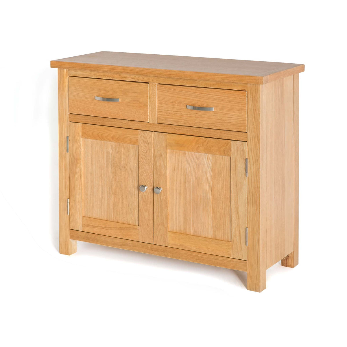 side view of the London Oak Small Sideboard