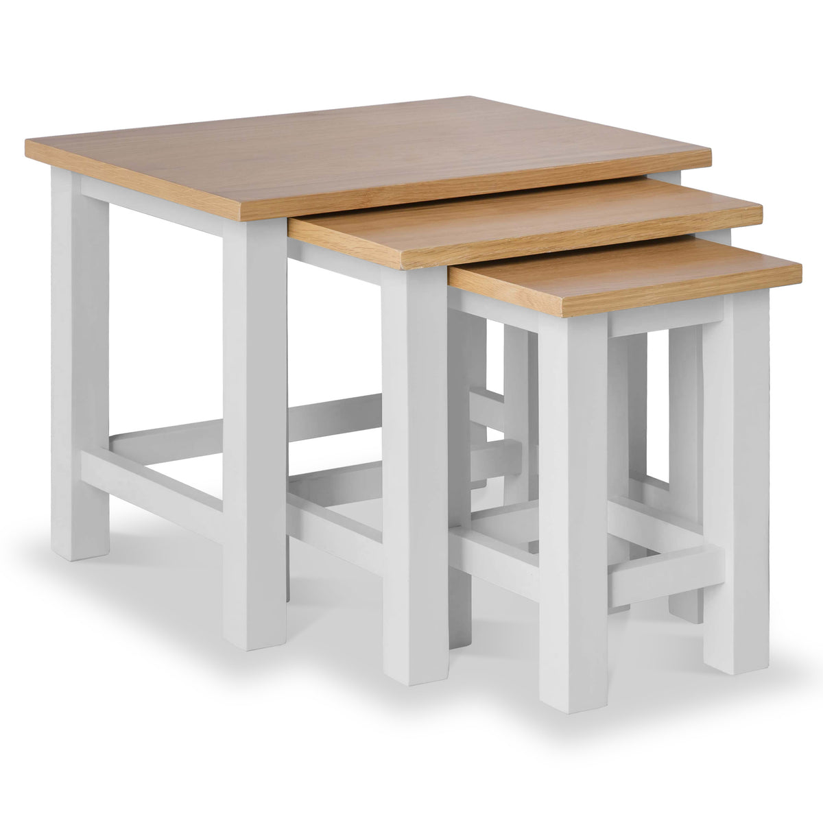 Farrow Grey Nest of 3 Tables