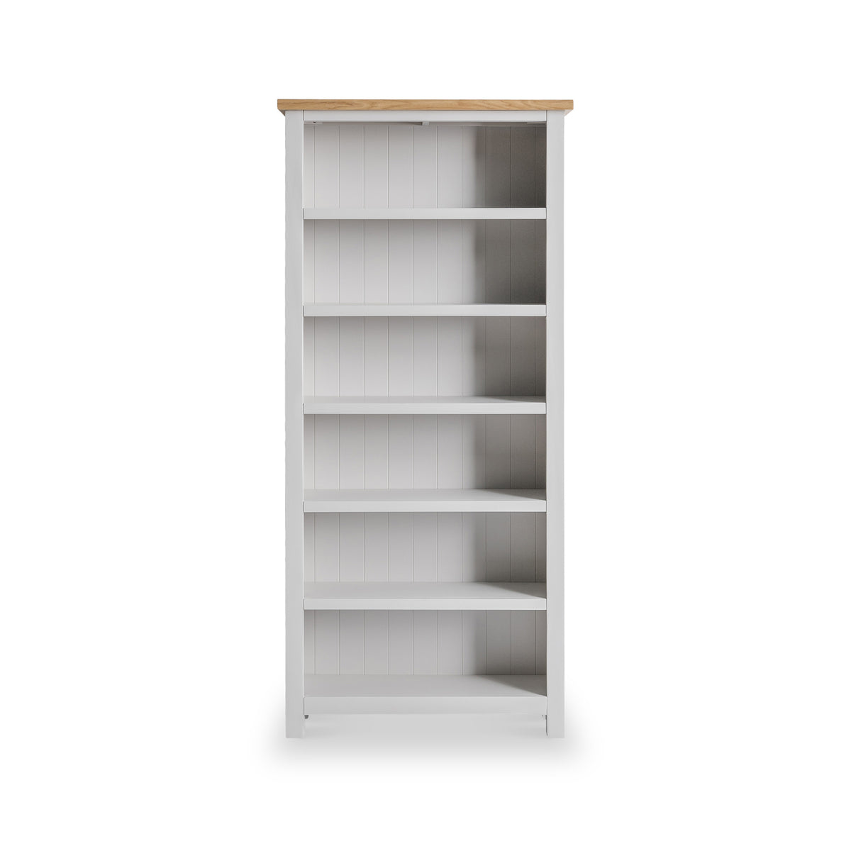 Farrow Grey Large Bookcase with 6 shelves