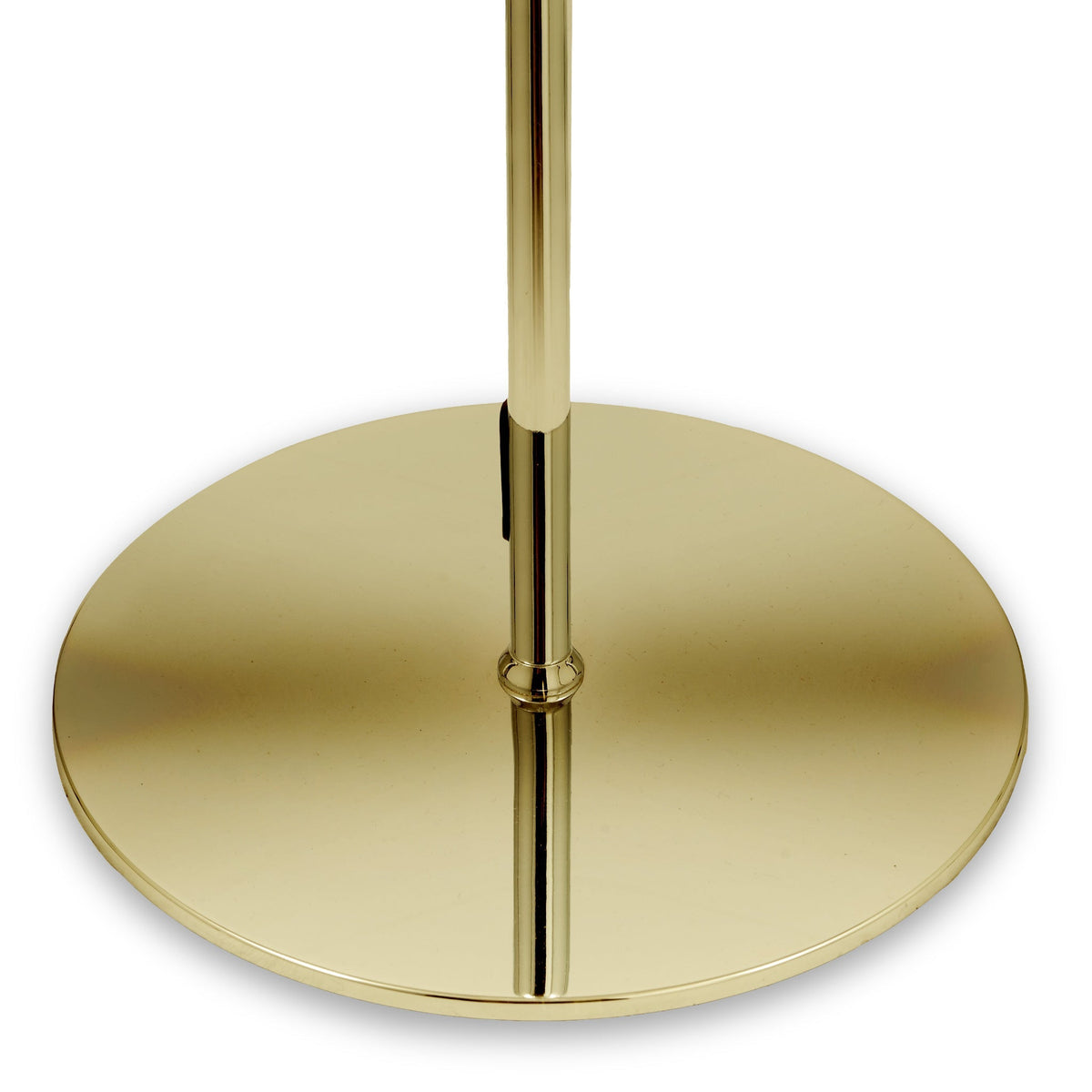 Asterope White Orb and Gold Metal Floor Lamp