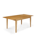 Alba Oak 120-160cm Extending Table - Extended