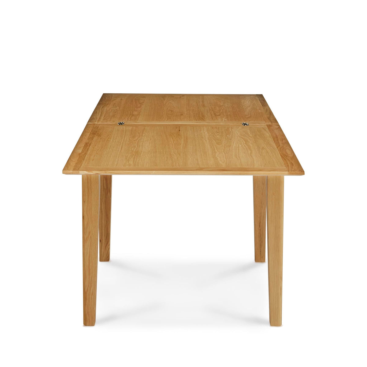 Alba Oak Flip Top Dining Table - Length view