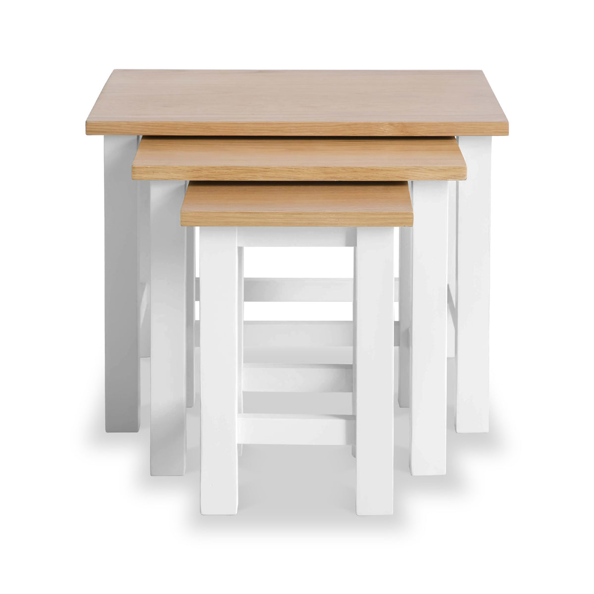 Farrow White Nest of Tables