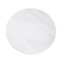 Gwen White Round Faux Marble Coffee Table