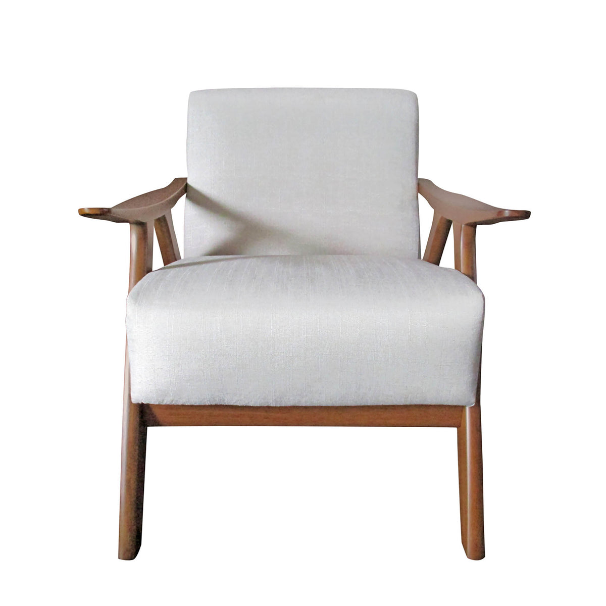 Hollis Orange Deep Padded Armchair