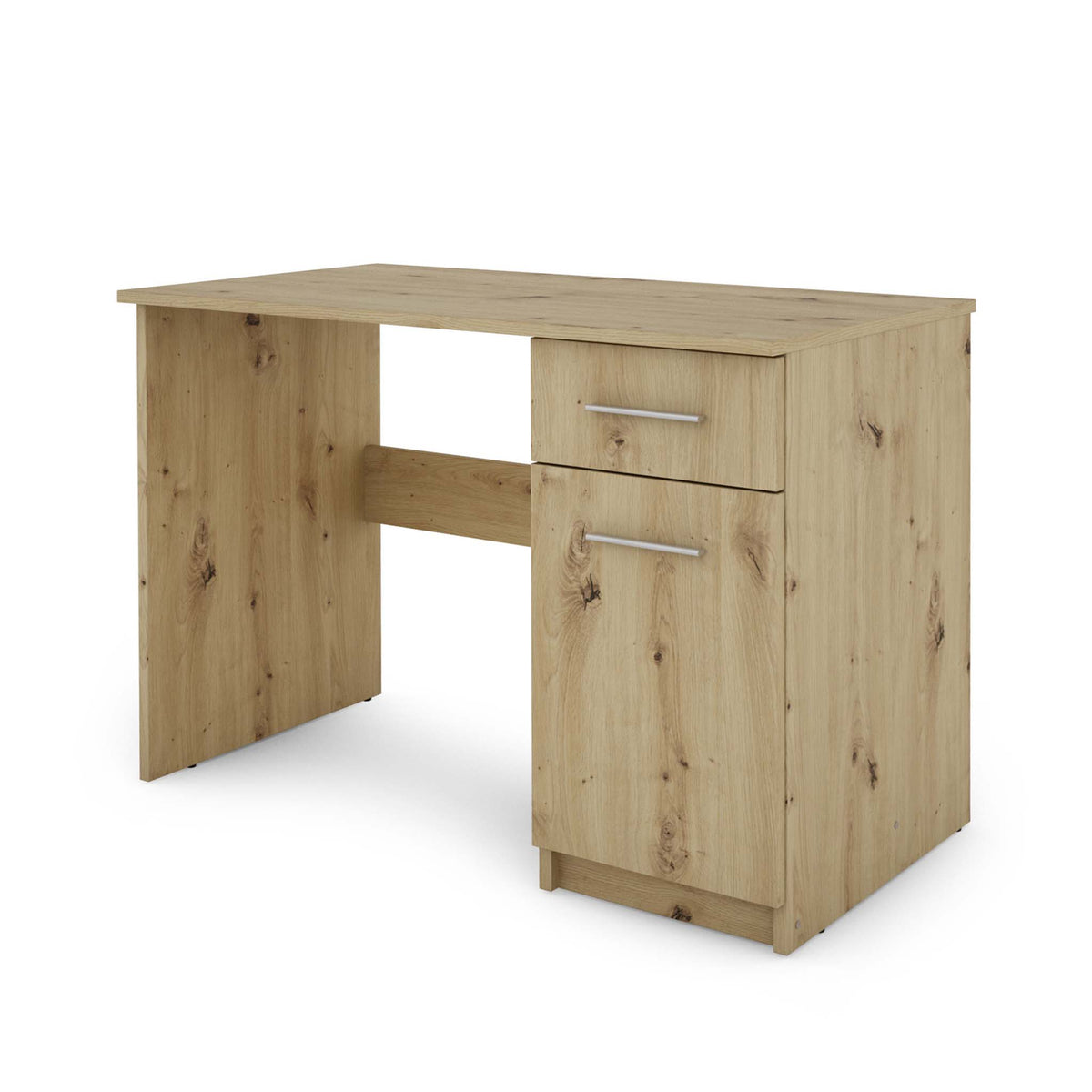 Nero Artisan Oak Effect Modern Office Desk