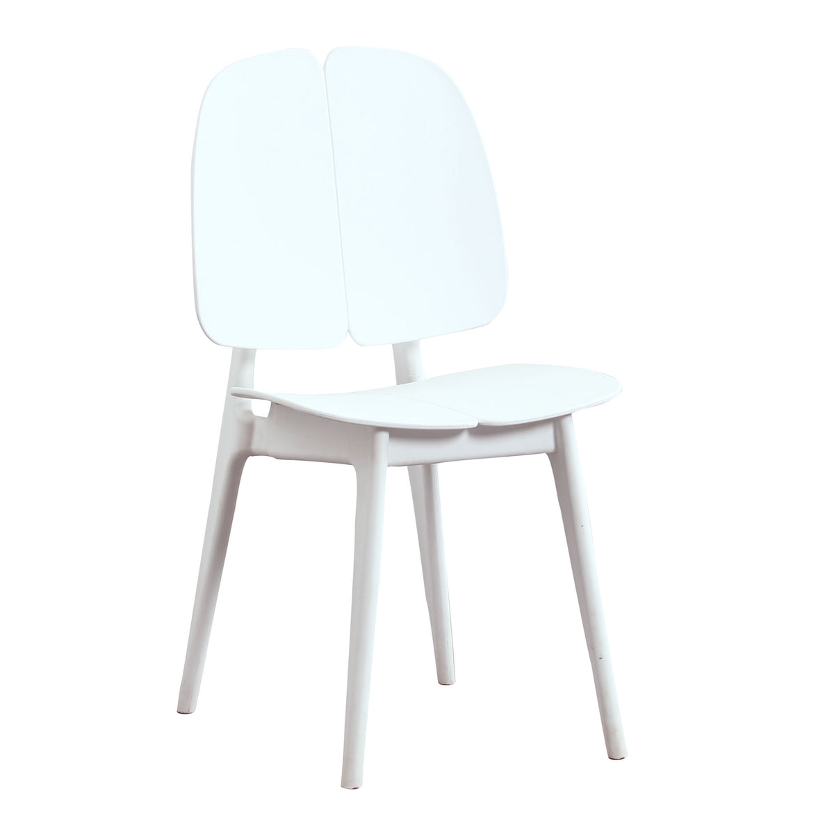 Garrett White Easy Clean Dining Chair from Roseland