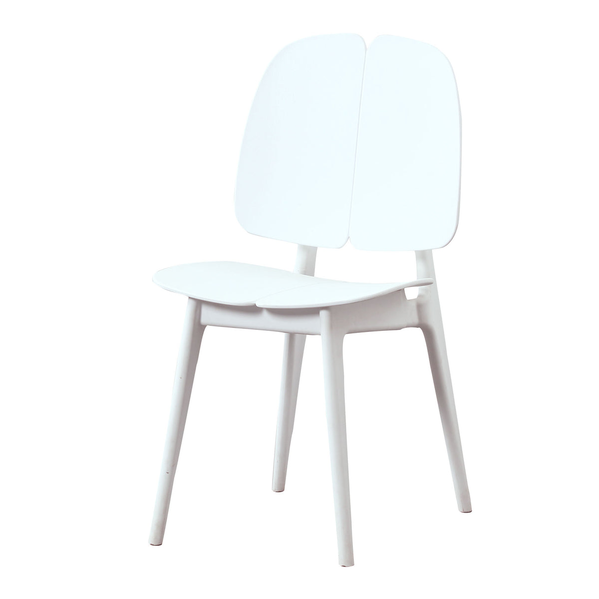 Garrett White Easy Clean Dining Chair