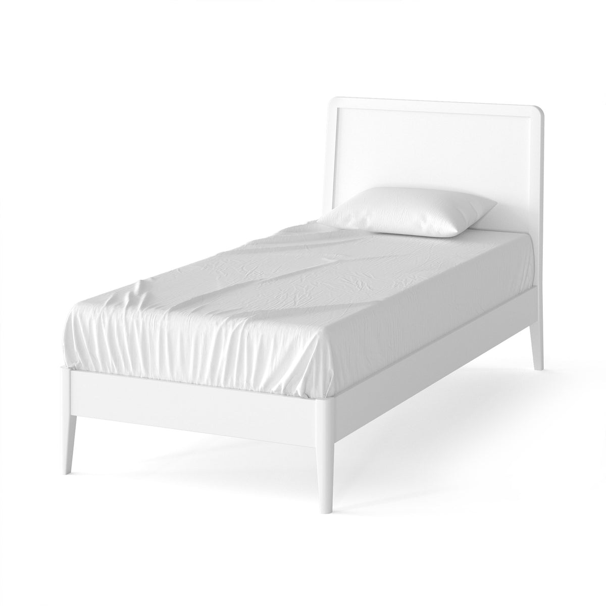 Chester White Single Bed Frame