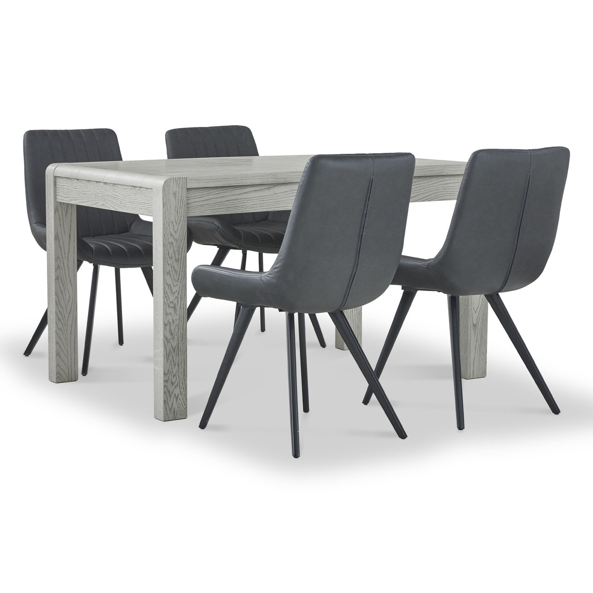 Cardona Compact Extending Dining Table with cardona dining chairs