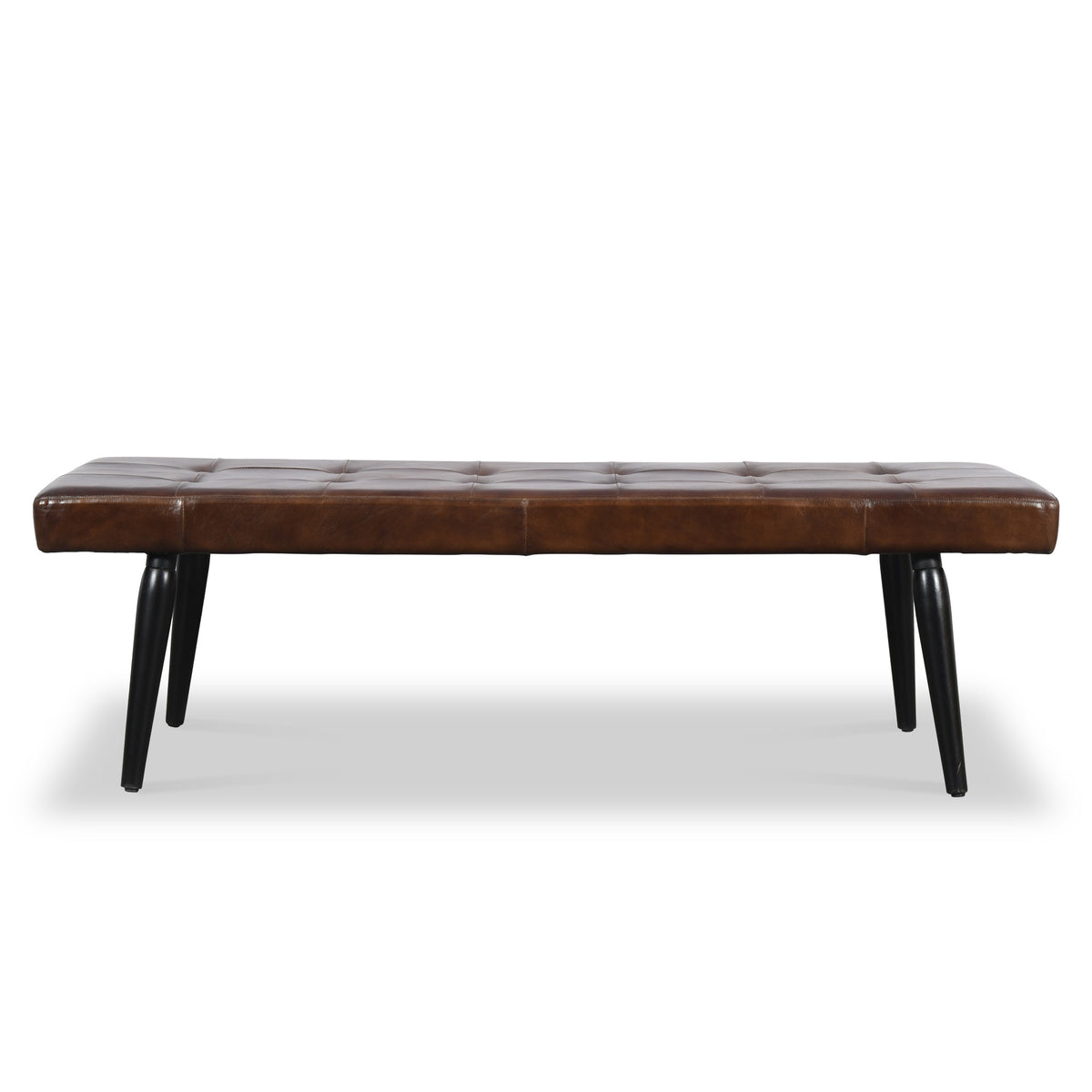 Ramsley Leather 150cm Bench from Roseland