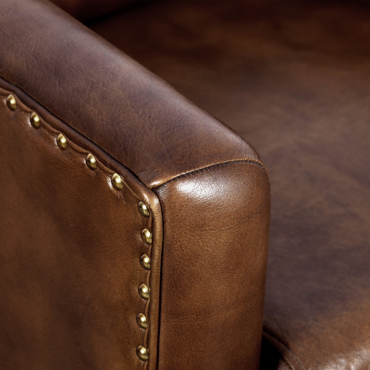 Tassin Leather Tub Armchair from Roseland