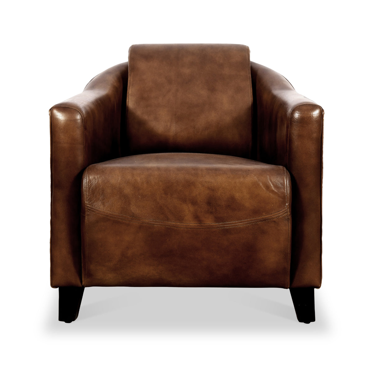 Tassin Leather Tub Armchair from Roseland