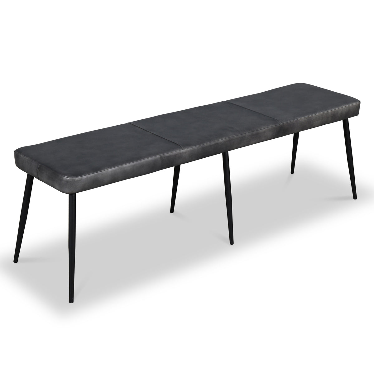 Riana Leather 160cm Bench from Roseland