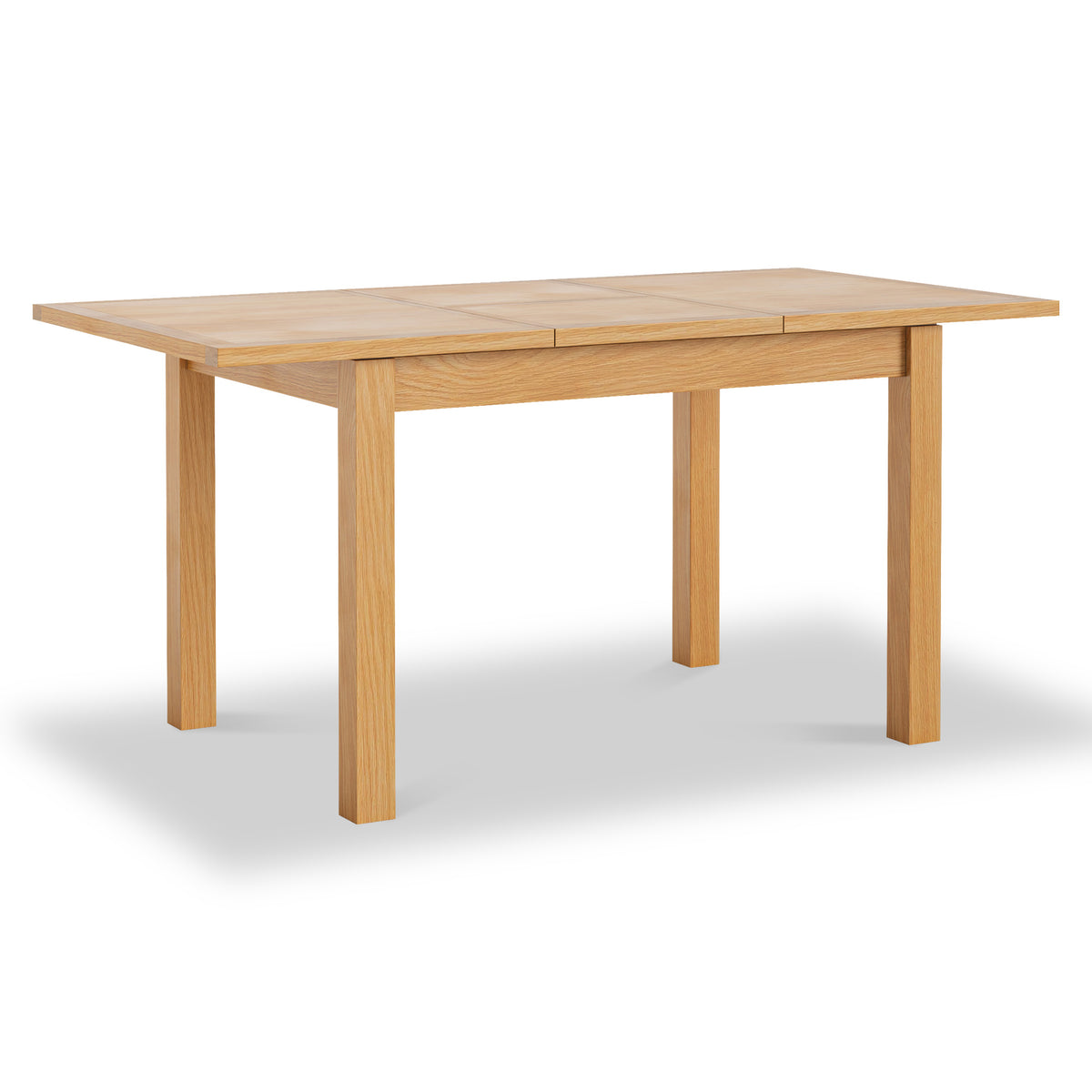 London Oak 120-165cm Extending Dining Table from Roseland Furniture