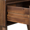 Oskar 1 Drawer Grooved Side Table