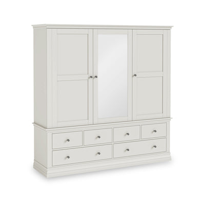Porter Triple Wardrobe with 6 Drawers